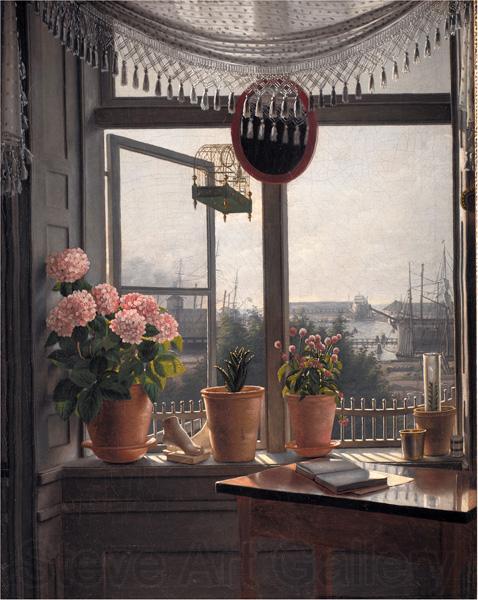 martinus rorbye View from the Artist's Window
